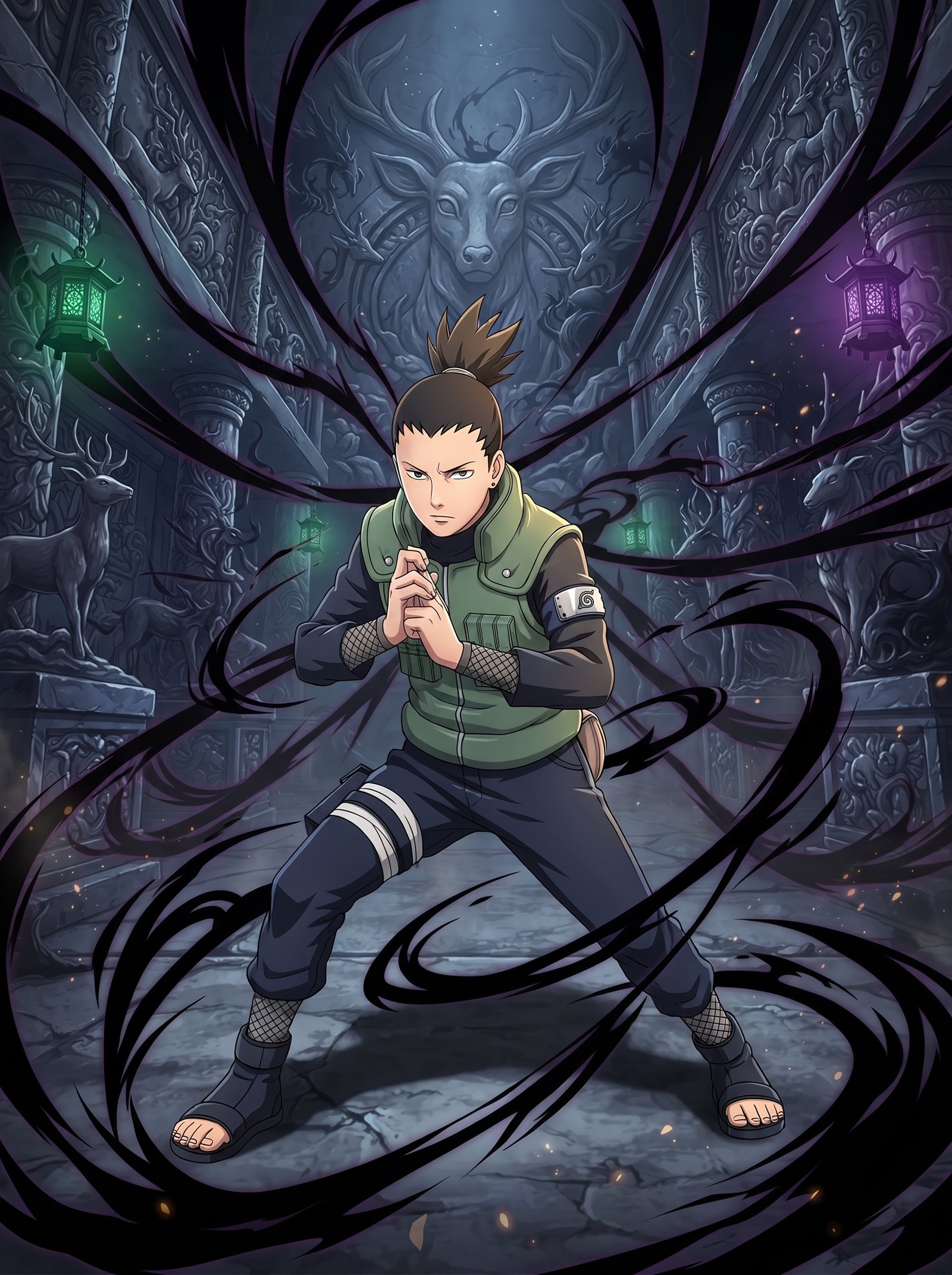 shikamaru nara 4k wallpaper