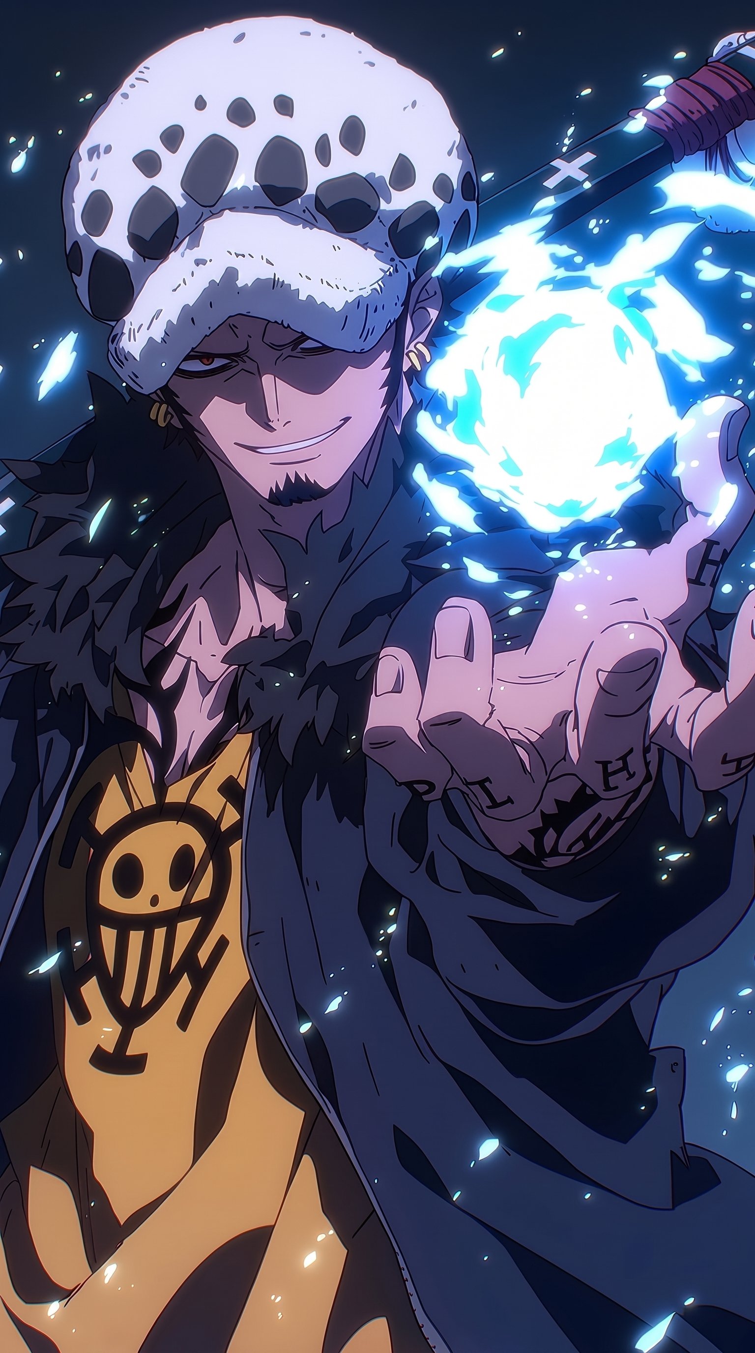 Trafalgar Law 4K Wallpaper - HD One Piece Background | AniCanvas