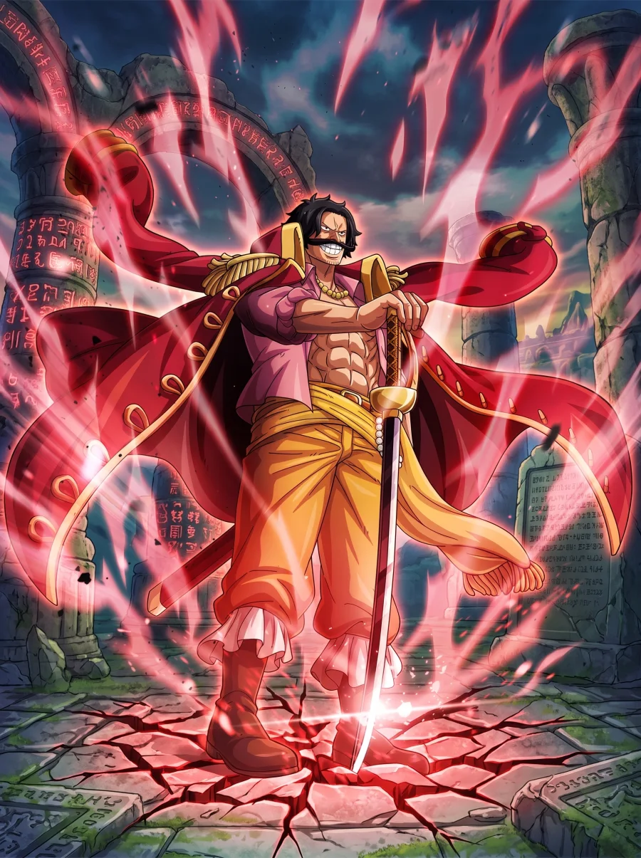 Gol D. Roger 4K Desktop & Mobile Wallpaper | One Piece
