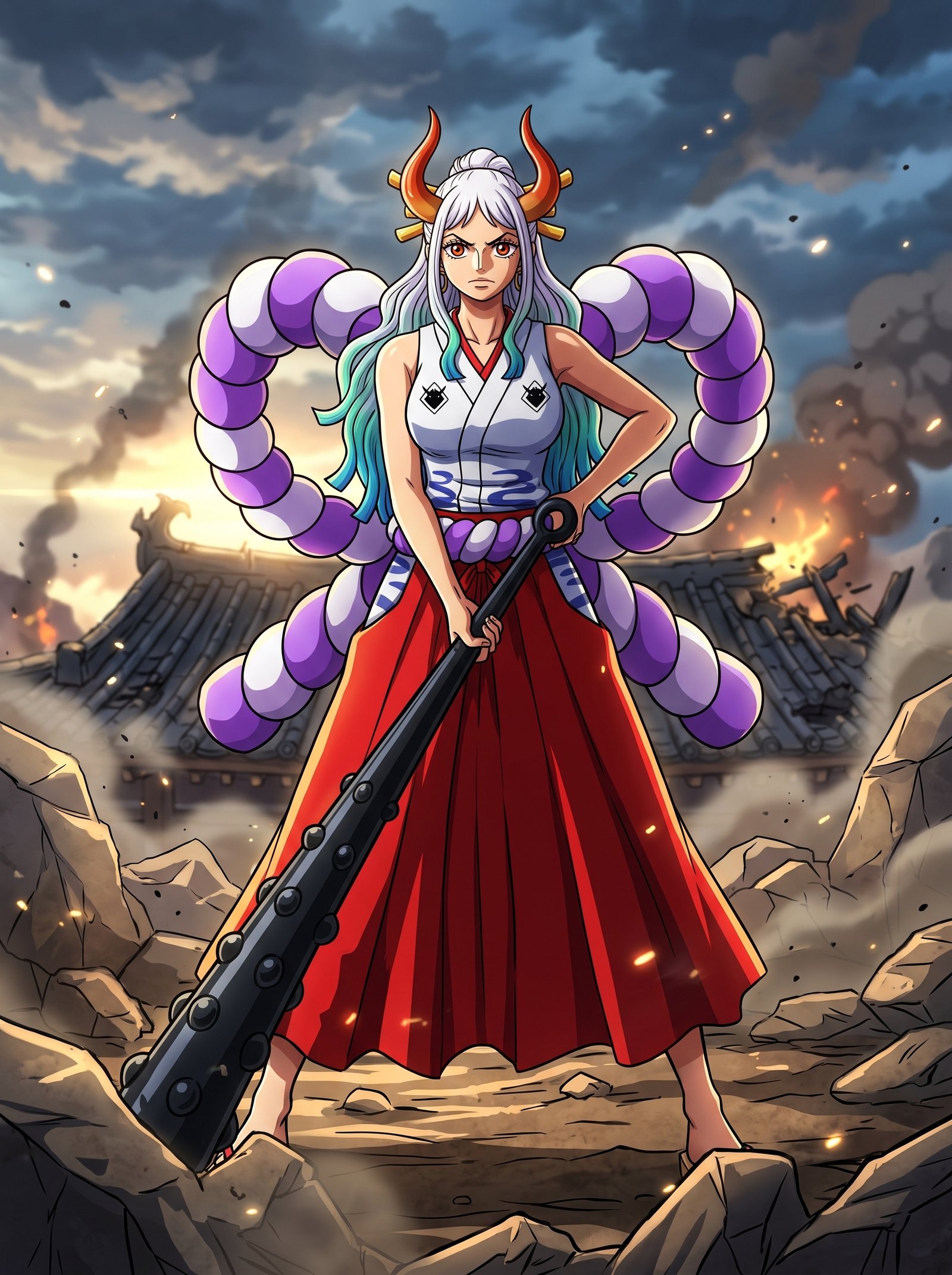 Yamato 4K Desktop & Mobile Wallpaper | One Piece