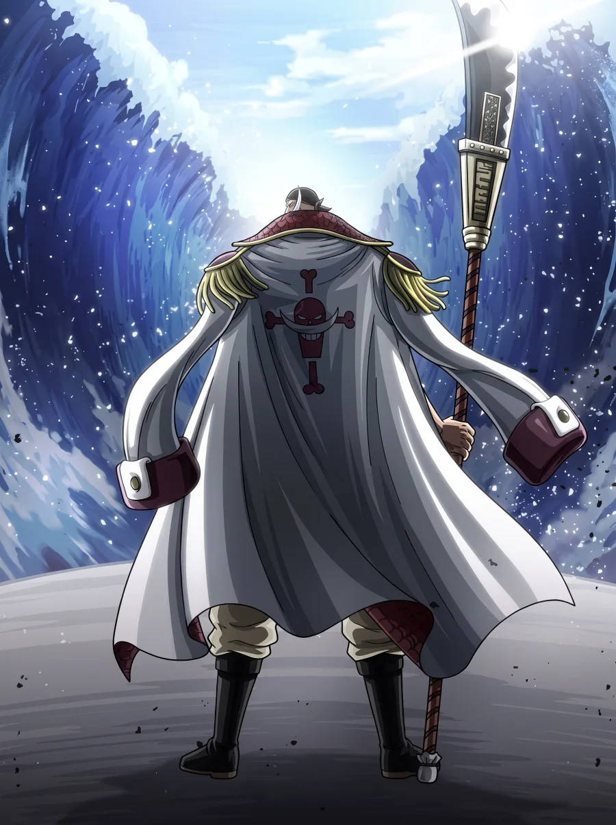 Whitebeard 4K Wallpaper - Edward Newgate HD Background | AniCanvas