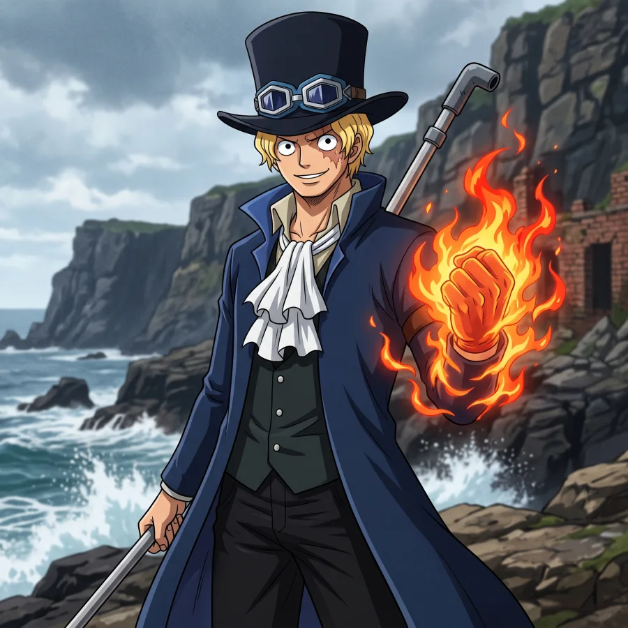 Sabo 4K Desktop & Mobile Wallpaper | One Piece
