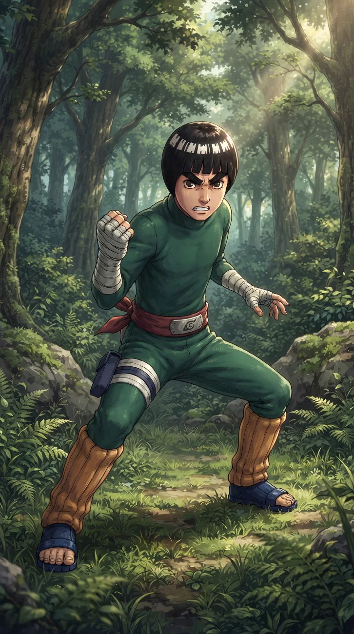 Rock Lee – The Handsome Devil of the Hidden Leaf